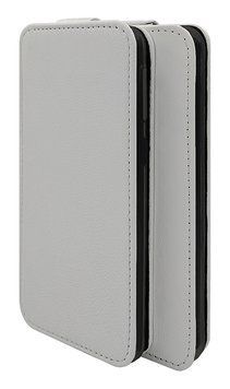 Чехол из натуральной кожи Genuine Leather Flip для OnePlus Nord Белый