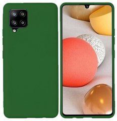Защитный чехол Liquid Case Full Cover для Samsung Galaxy A42 5G Зеленый