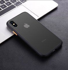 Защитный чехол Сolor Buttons для iPhone 10 (X) / iPhone XS Черный