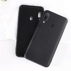 Защитный чехол Liquid Case Full Cover для Samsung A205F Galaxy A20 / A305F Galaxy A30 2019 Черный