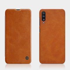 Чохол-книжка Nillkin Qin для Samsung A705F Galaxy A70 2019 Коричневий