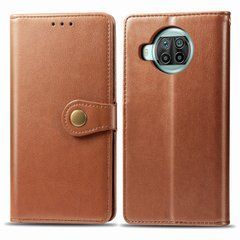 Чехол-книжка Polera Book для Xiaomi Mi 10T Lite / Redmi Note 9 Pro 5G Коричневый