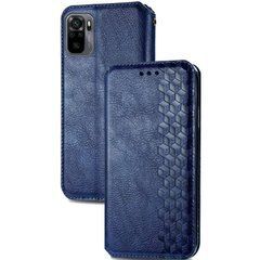 Чехол-книжка Tessero Book для Xiaomi Redmi Note 10 / Redmi Note 10S / Poco M5s Синий