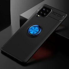 Защитный чехол Color Ring для Samsung A125F Galaxy A12 / A127F Galaxy A12 Nacho / Galaxy A12s / Galaxy M12 Черный / Синий