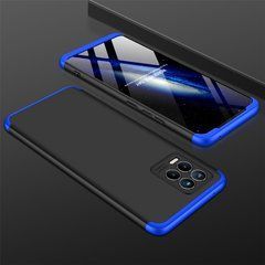 Защитный чехол GKK Full 360 для Realme 8 / 8 Pro Черный / Синий