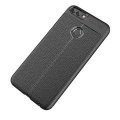 Захисний чохол Leather для Huawei P Smart Чорний