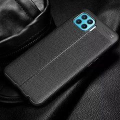 Защитный чехол Leather для Oppo A73 Черный