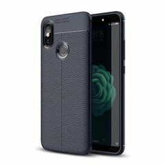 Захисний чохол Leather для Xiaomi Mi6x / Mi A2 Синій