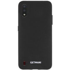 Защитный чехол Liquid Full Magnet для Samsung A015F Galaxy A01 Черный