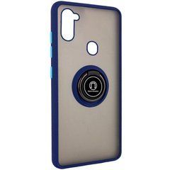 Захисний чохол Ring Buttons для Samsung A115F Galaxy A11 / Galaxy M11 Синій