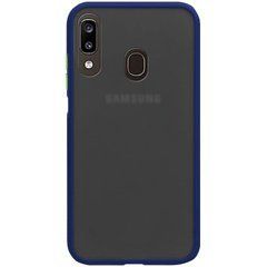 Защитный чехол Сolor Buttons для Samsung A205F Galaxy A20 / A305F Galaxy A30 2019 Синий