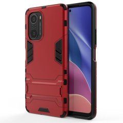 Захисний чохол Strong Guard для Xiaomi Redmi K40 / K40 Pro / K40 Pro Plus / Poco F3 / Mi 11i Червоний