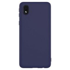 Защитный чехол TPU Matte для Samsung A013F Galaxy A01 Core / M013F Galaxy M01 Core Синий