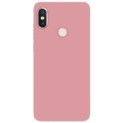 Защитный чехол TPU Softon для Xiaomi Redmi Note 5 Pro Розовый