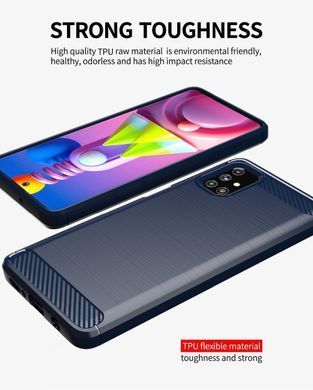 Захисний чохол Slim TPU для Samsung M515F Galaxy M51 Синій