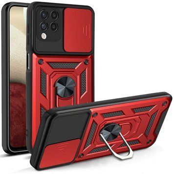 Захисний чохол Kvadrat Ring Lock для Samsung Galaxy M33 5G Червоний