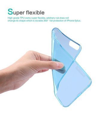 TPU чехол Nillkin Nature для iPhone 6 plus Прозрачный