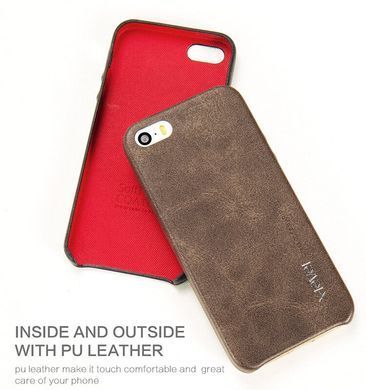 Защитный чехол X-level Vintage для iPhone 7 / iPhone 8 / SE 2020 (4.7") Коричневый