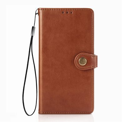 Чехол-книжка Polera Book для Xiaomi Mi 10T Lite / Redmi Note 9 Pro 5G Коричневый