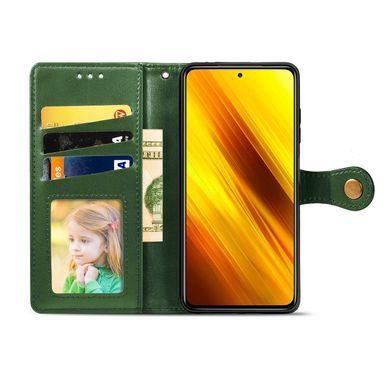 Чохол-книжка Polera Book для Xiaomi Poco X3 / X3 NFC / X3 Pro Зелений