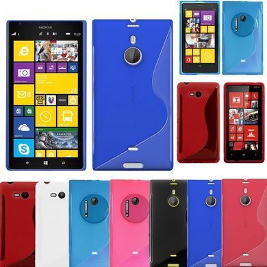 Чехол TPU S-line для Nokia Lumia 1520 Серый