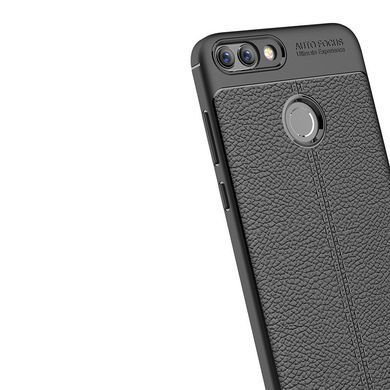 Захисний чохол Leather для Huawei P Smart Чорний