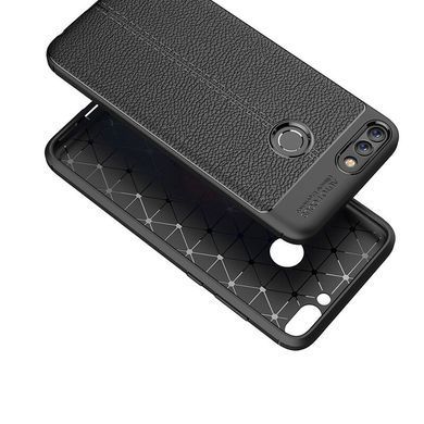Захисний чохол Leather для Huawei P Smart Чорний
