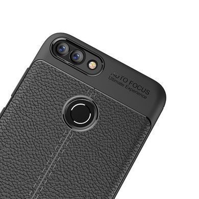 Захисний чохол Leather для Huawei P Smart Чорний