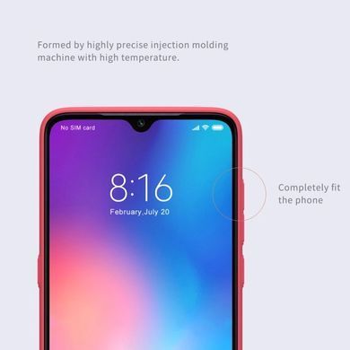 Захисний чохол Nillkin Frosted Shield для Xiaomi Mi9 Червоний