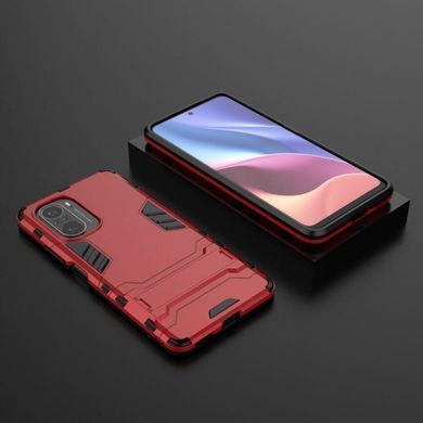 Захисний чохол Strong Guard для Xiaomi Redmi K40 / K40 Pro / K40 Pro Plus / Poco F3 / Mi 11i Червоний