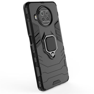 Захисний чохол Strong Guard Ring для Xiaomi Mi 10T Lite / Redmi Note 9 Pro 5G Чорний