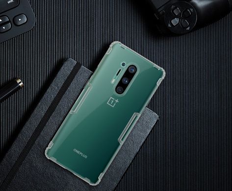 TPU чохол Nillkin Nature для OnePlus 8 Pro Прозорий