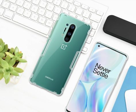 TPU чохол Nillkin Nature для OnePlus 8 Pro Прозорий