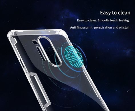 TPU чохол Nillkin Nature для OnePlus 8 Pro Прозорий