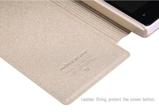 Чохол-книжка Nillkin Sparkle для Microsoft Lumia 435 Золотий