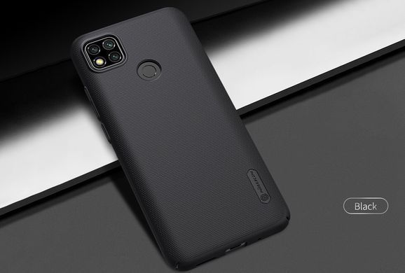Захисний чохол Nillkin Frosted Shield для Xiaomi Redmi 9C / Redmi 10A Чорний
