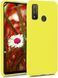 Защитный чехол Liquid Case Full Cover для Huawei P Smart 2020 Желтый