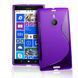 Чехол TPU S-line для Nokia Lumia 1520 Фиолетовый