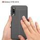Защитный чехол Leather для Samsung A750 Galaxy A7 2018 Черный