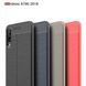 Защитный чехол Leather для Samsung A750 Galaxy A7 2018 Черный