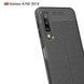 Защитный чехол Leather для Samsung A750 Galaxy A7 2018 Черный