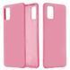 Захисний чохол Liquid Case Full Cover для Samsung A415F Galaxy A41 Рожевий