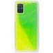Захисний чохол Neon с песком для Samsung A515F Galaxy A51 2020 Зелений