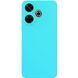 Защитный чехол Liquid Case Full Camera для Xiaomi Redmi 13 4G / Poco M6 4G Бирюзовый