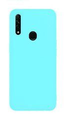 Защитный чехол TPU Matte для Oppo A31 Голубой