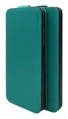 Чохол з натуральної шкіри Genuine Leather Flip для OnePlus Nord N100 Бірюзовий