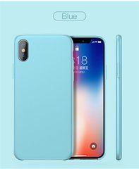 Захисний чохол Original Liquid Case для iPhone XS Max Блакитний