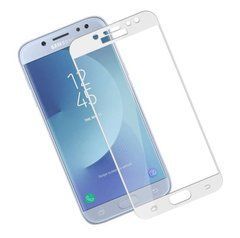 Захисне скло 3D Plus для Samsung J730 Galaxy J7 2017 Білий