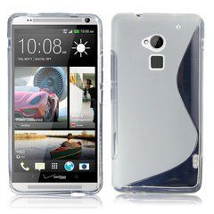 Чохол TPU S-line для HTC One max Прозорий