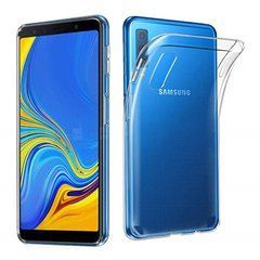 TPU чехол Strong Clear 0,5mm для Samsung A750 Galaxy A7 2018 Прозрачный